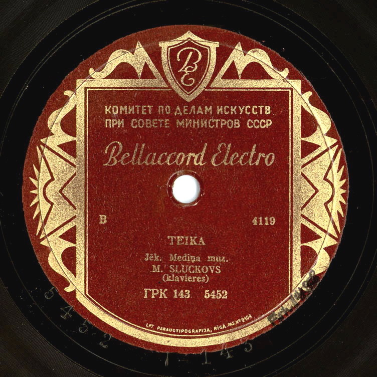 M. Sluckovs — Teika / Prelude