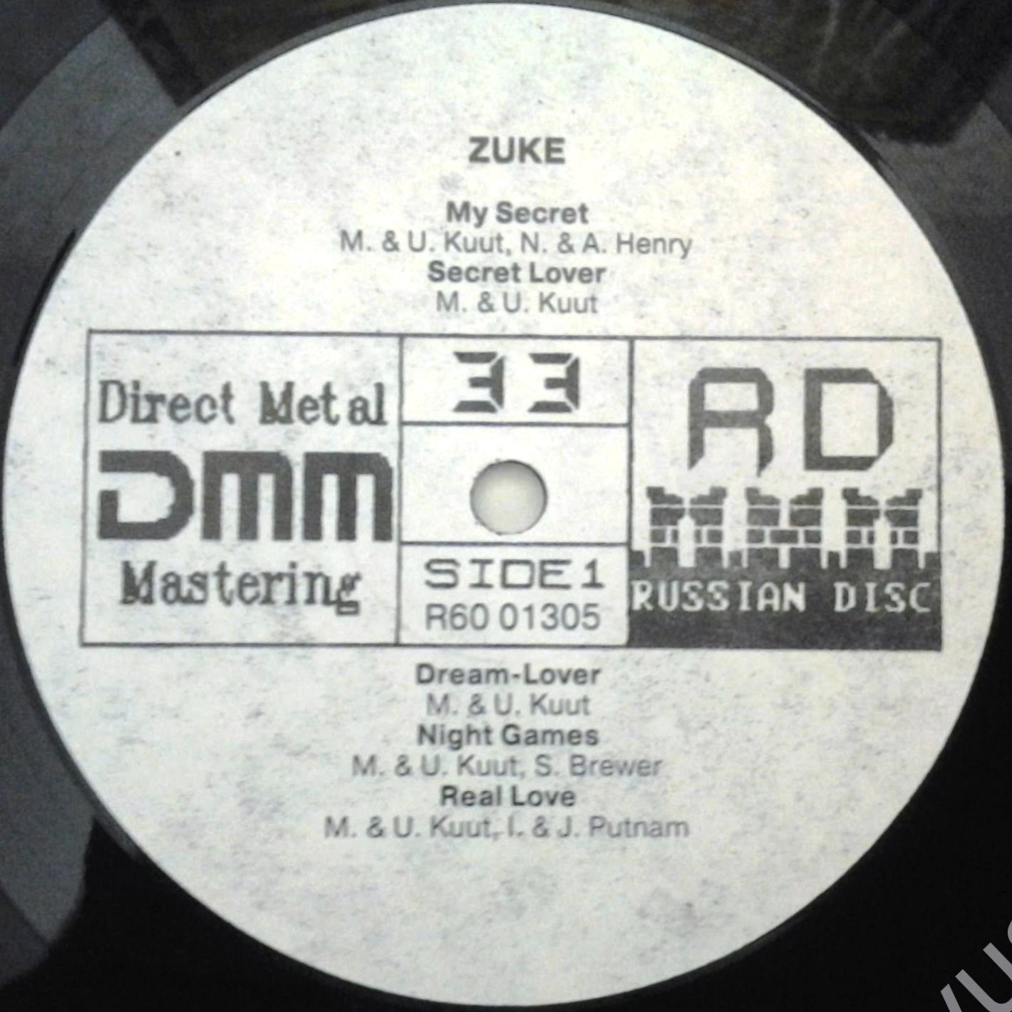 Marju Kuut & Uku Kuut ‎– Zuke