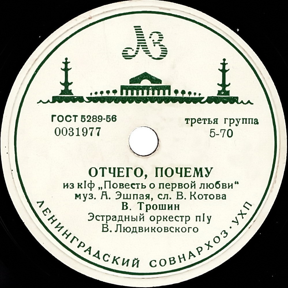 Владимир Трошин — Весной / Отчего, почему