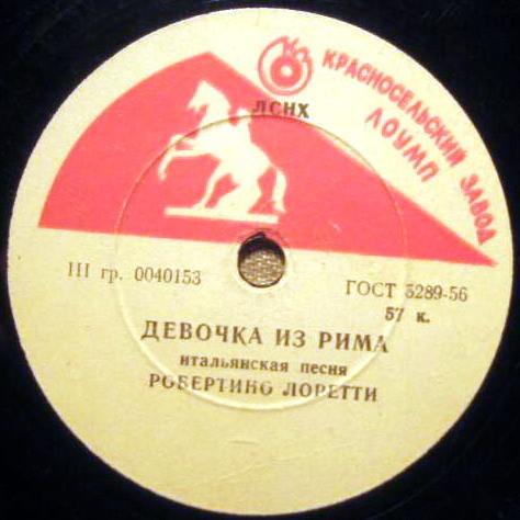 Робертино Лоретти — Девочка из Рима / Черазелла
