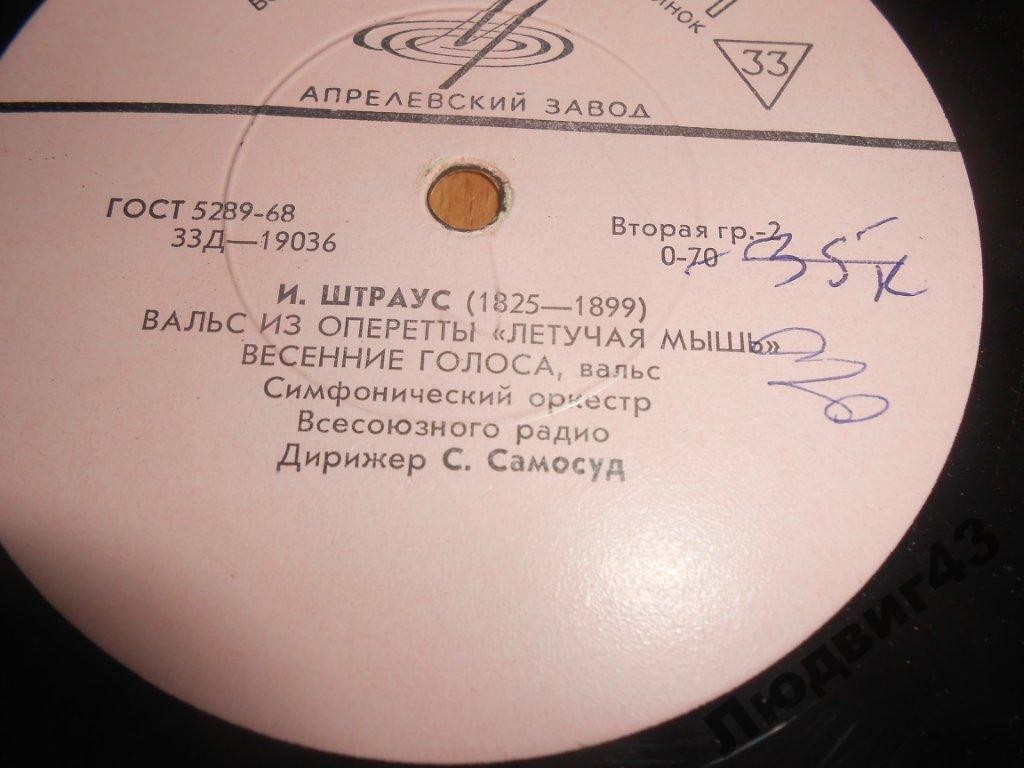 И. Штраус. Вальсы