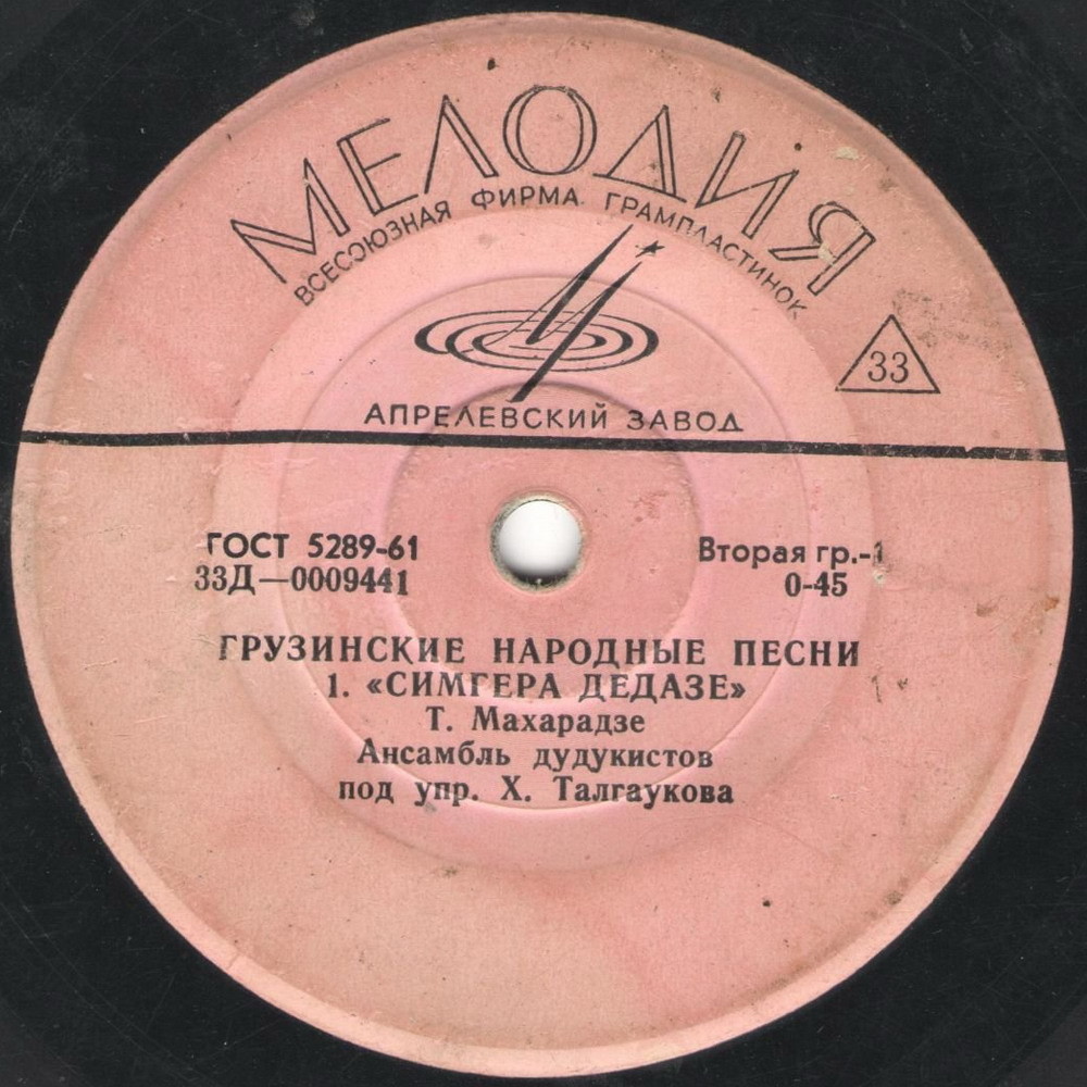 Грузинские народные песни