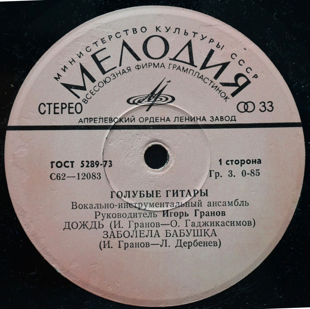 ВИА "Голубые гитары" - Красная Шапочка, Серый Волк и «Голубые Гитары»