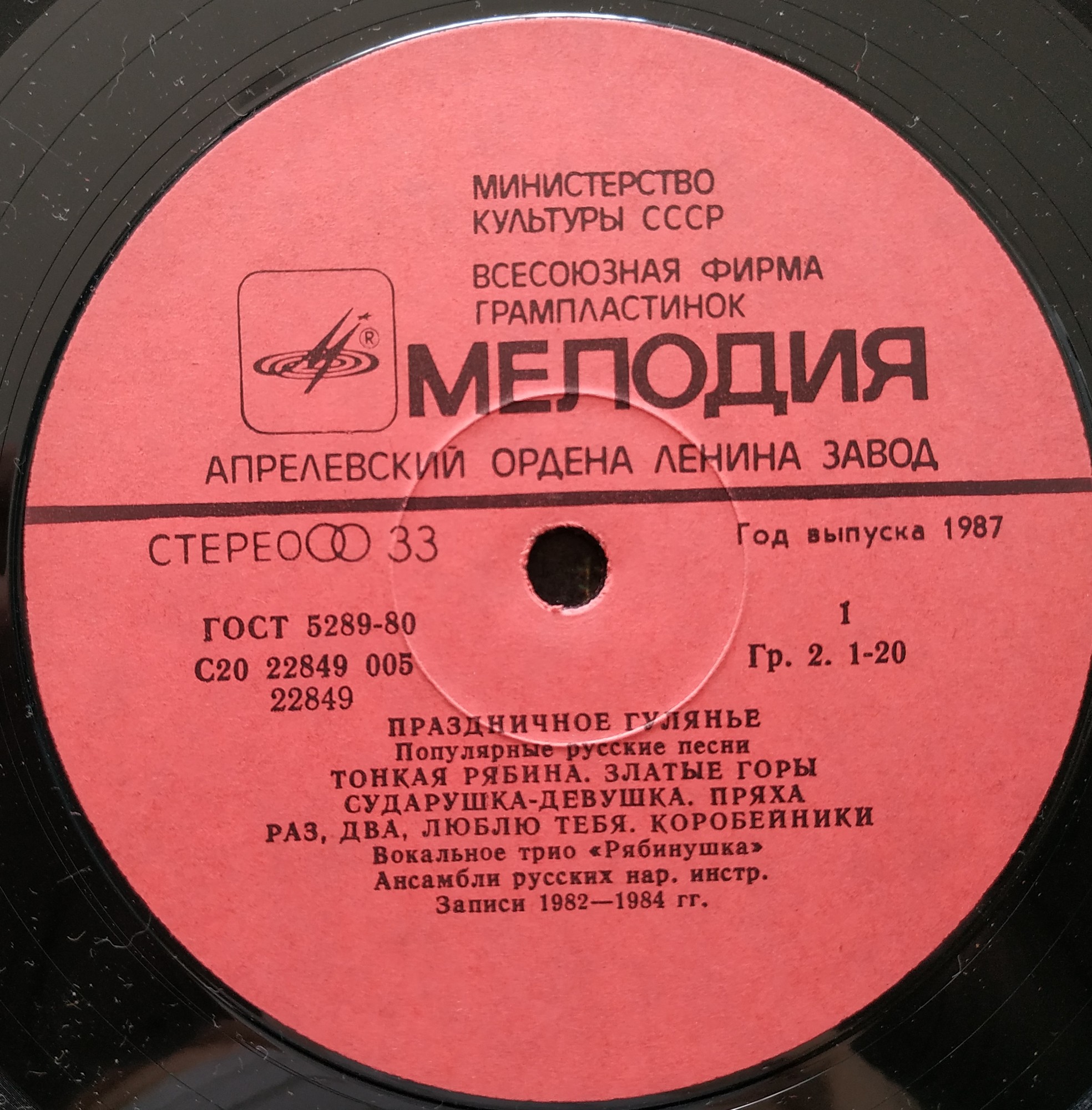 Праздничное гулянье. Популярные русские песни