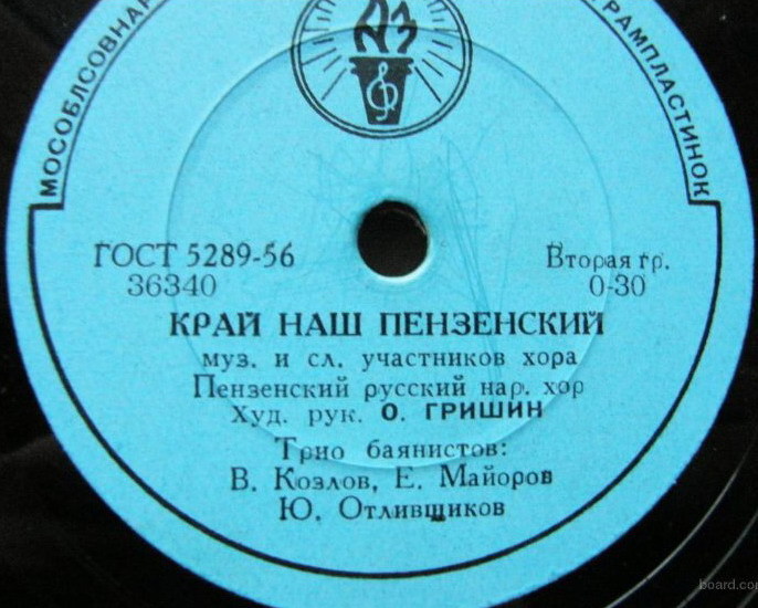 Пензенский русский нар. хор — Восемнадцать лет / Край наш пензенский