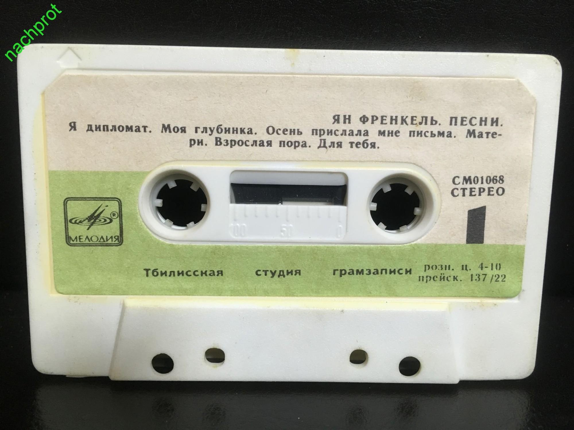 Ян Френкель. Песни