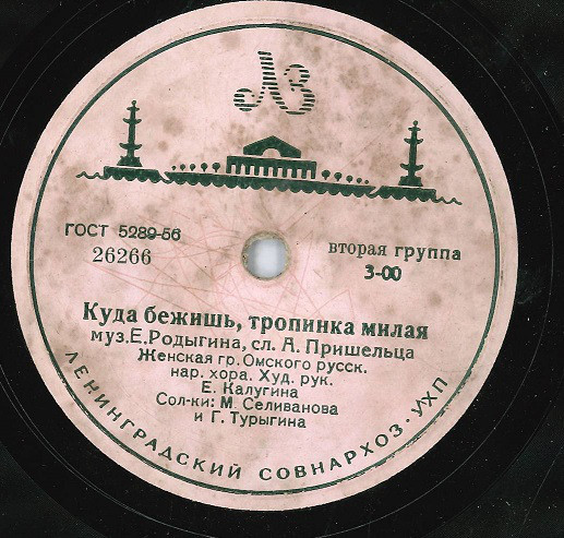 Куда бежишь, тропинка милая / Говорят, говорят