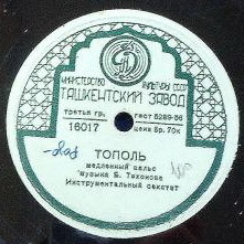 Инстр. ансамбль - Тополь / Цветущий май