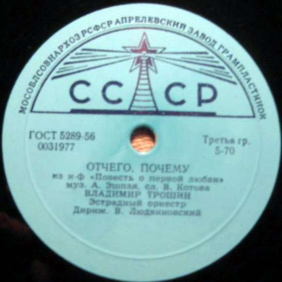 Владимир Трошин — Весной / Отчего, почему