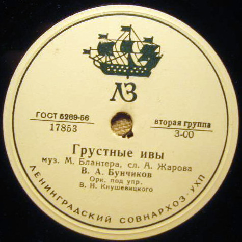 Грустные ивы // На лодке