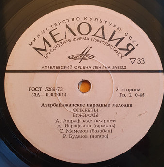 Азербайджанские нар. мелодии