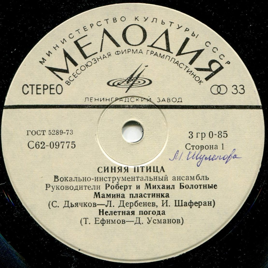 ВИА "Синяя птица"