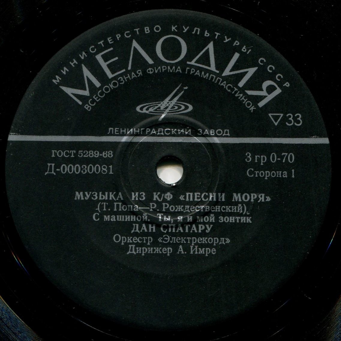 Музыка из кинофильма "Песни моря"