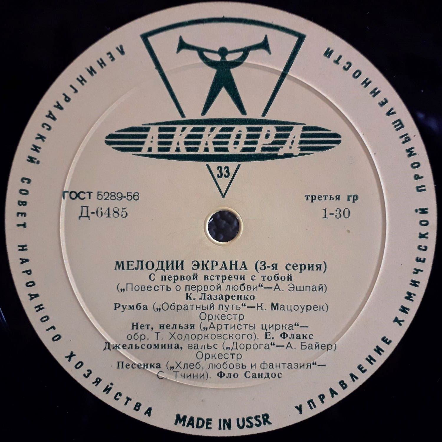 Мелодии экрана (3 серия)