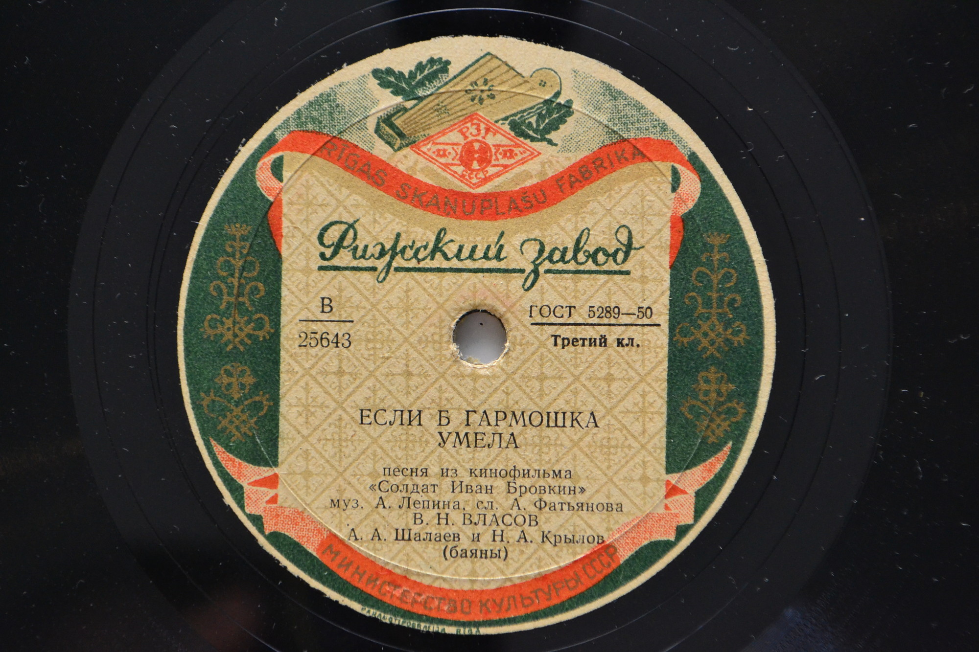 Песни из к-ф "Солдат Иван Бровкин"