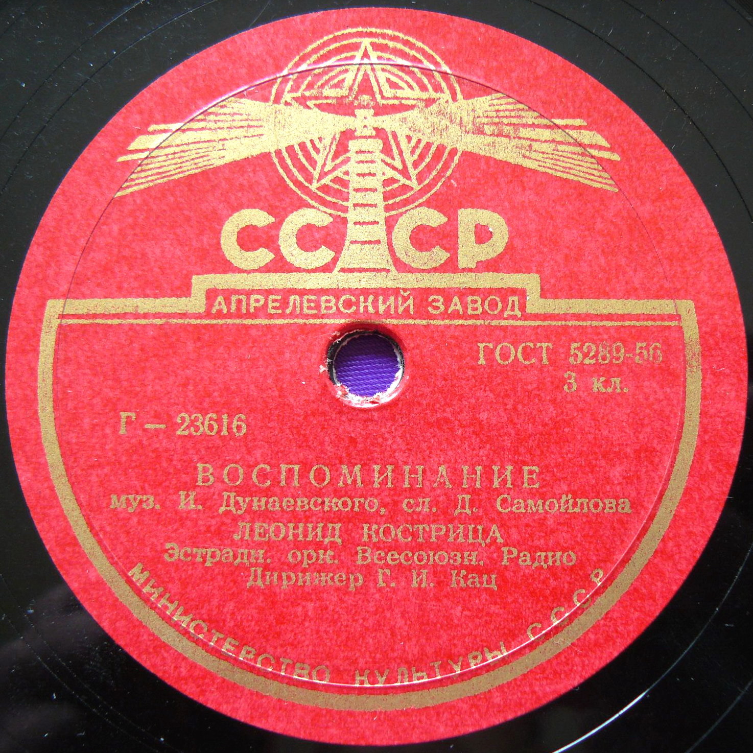 Леонид Кострица — Воспоминание / Воспевал я край родимый