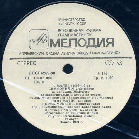 Густав МАЛЕР. Симфония № 2 до минор