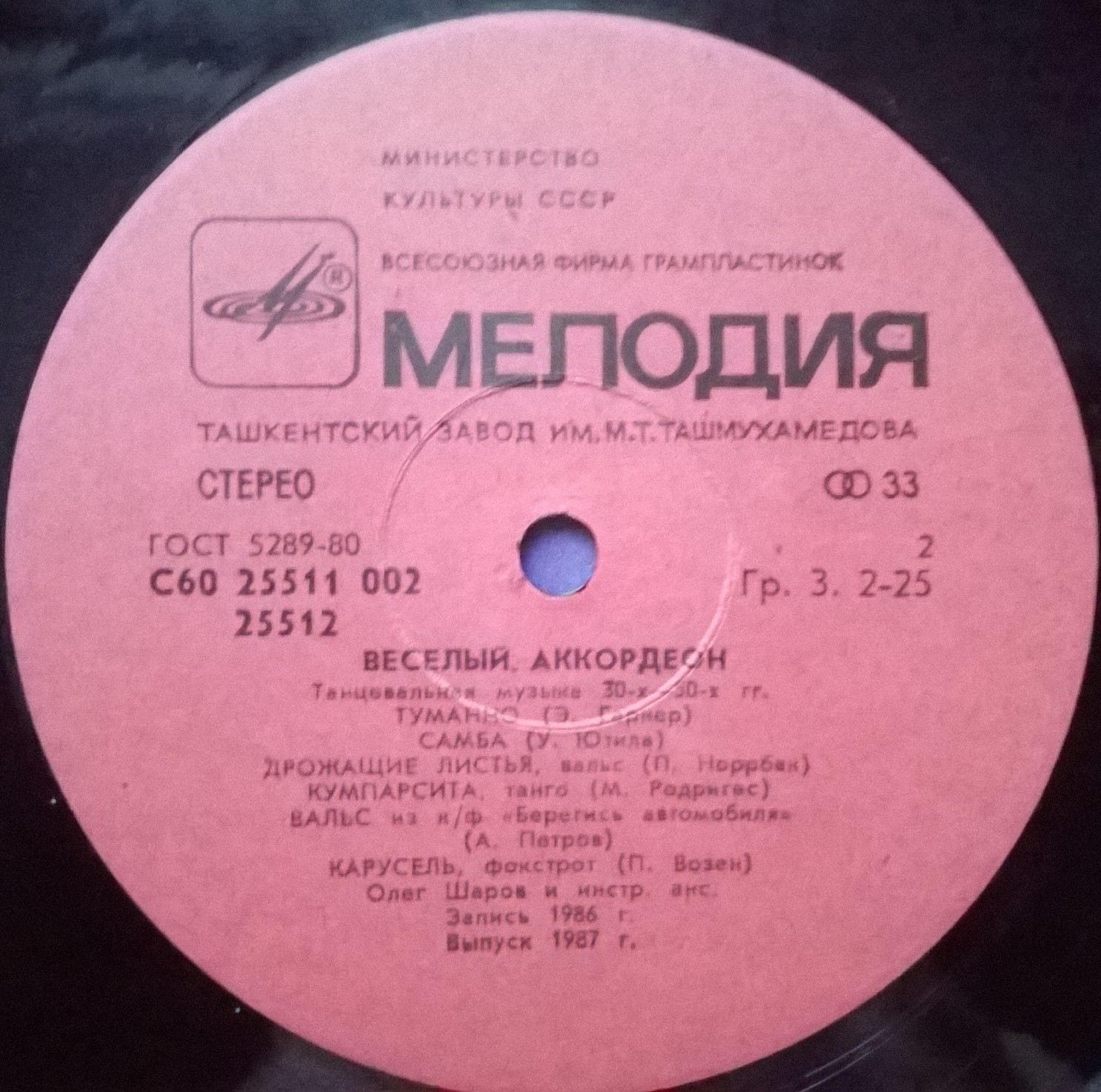 ВЕСЕЛЫЙ АККОРДЕОН. Танцевальная музыка 30-х — 50-х годов