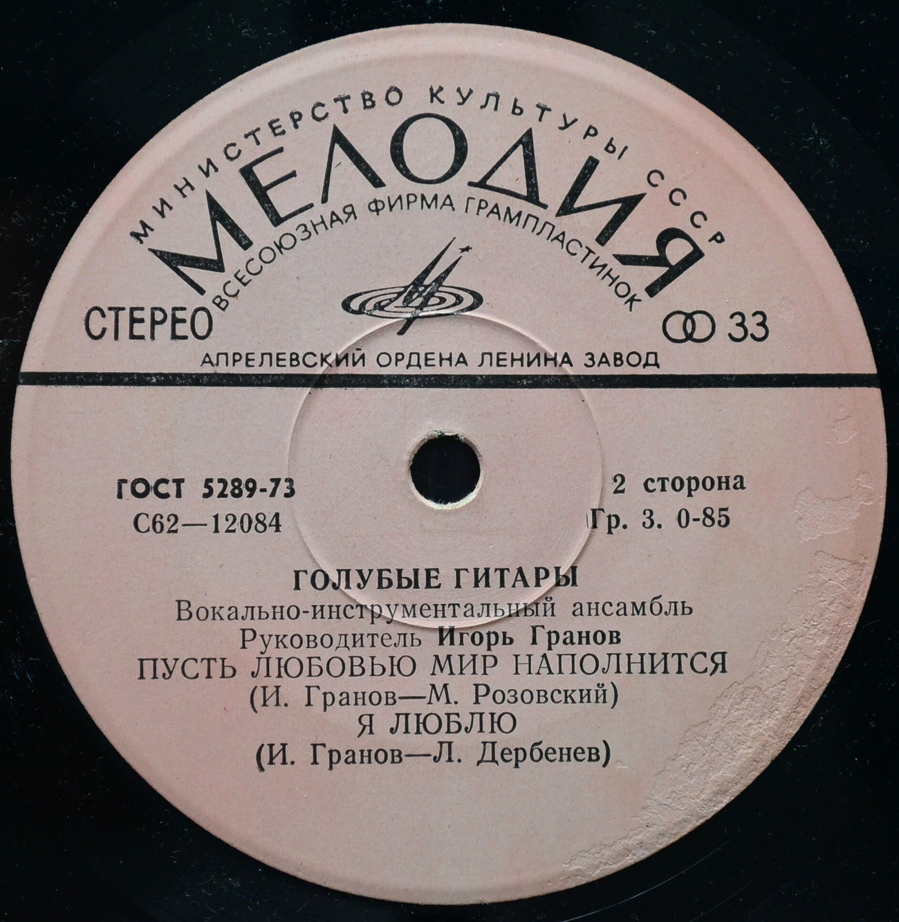 ВИА "Голубые гитары" - Красная Шапочка, Серый Волк и «Голубые Гитары»