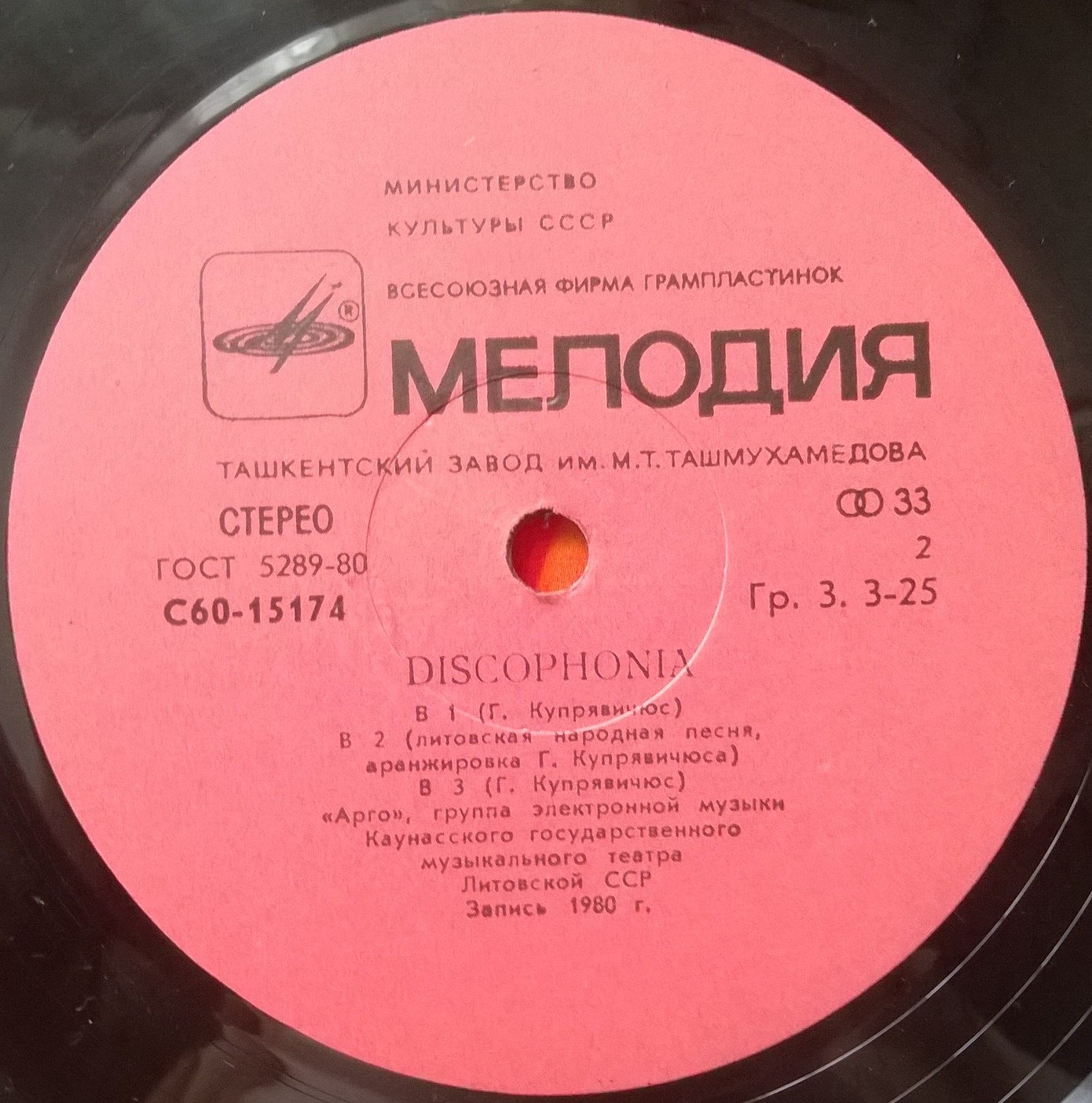 «АРГО», группа электронной музыки — «Дискофония»