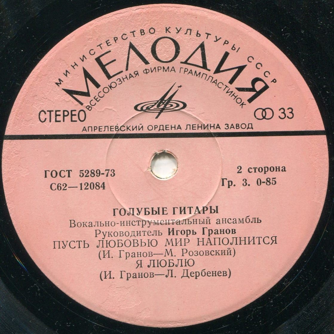 ВИА "Голубые гитары" - Красная Шапочка, Серый Волк и «Голубые Гитары»