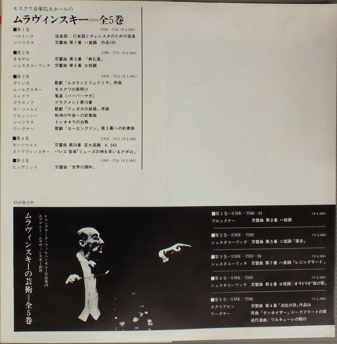 П. Хиндемит: Гармония мира. Дирижирует Е. Мравинский