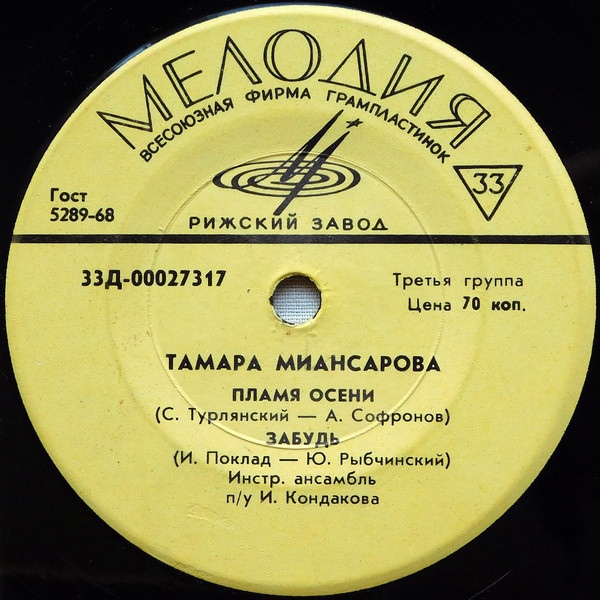 Тамара Миансарова