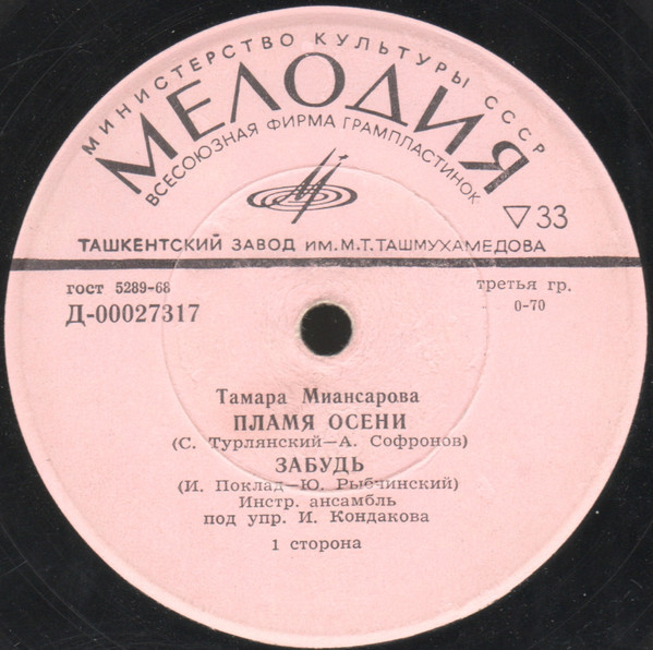 Тамара Миансарова