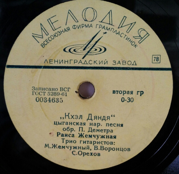 Раиса Жемчужная - Кхэл дяндя / Пашо вэшоро