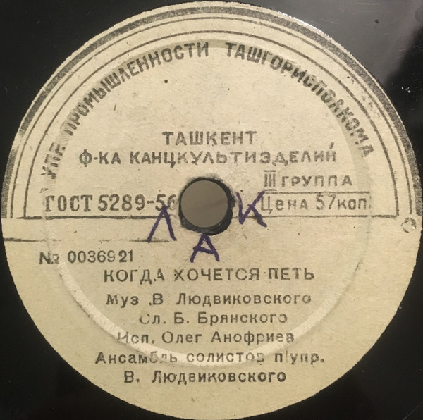 Олег Анофриев - Когда хочется петь / Качели