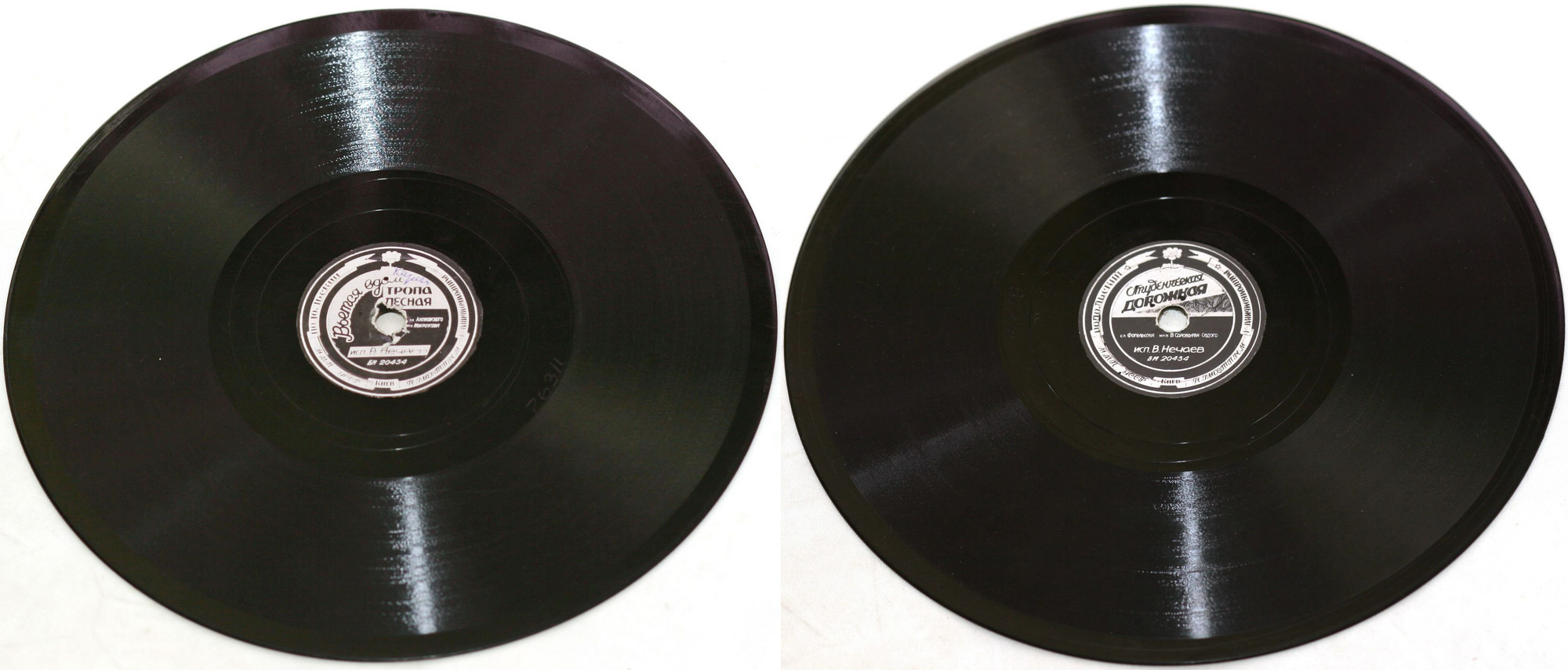 В. Нечаев — Вьётся вдаль тропа лесная / Студенческая дорожная