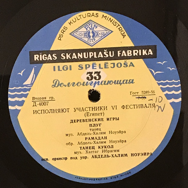 Исполняют участники VI фестиваля (Египет)