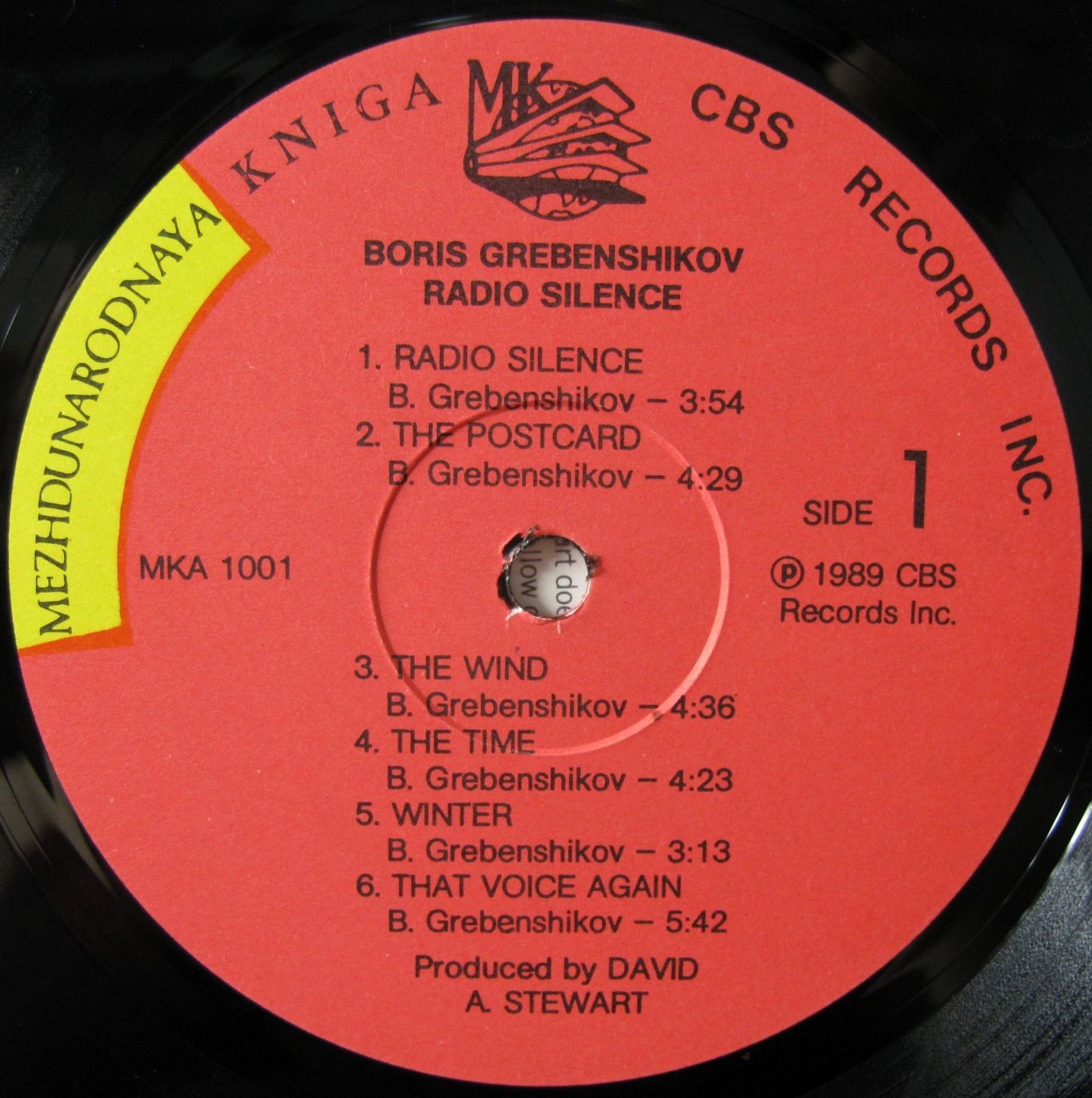 ГРЕБЕНЩИКОВ Борис. Radio Silence