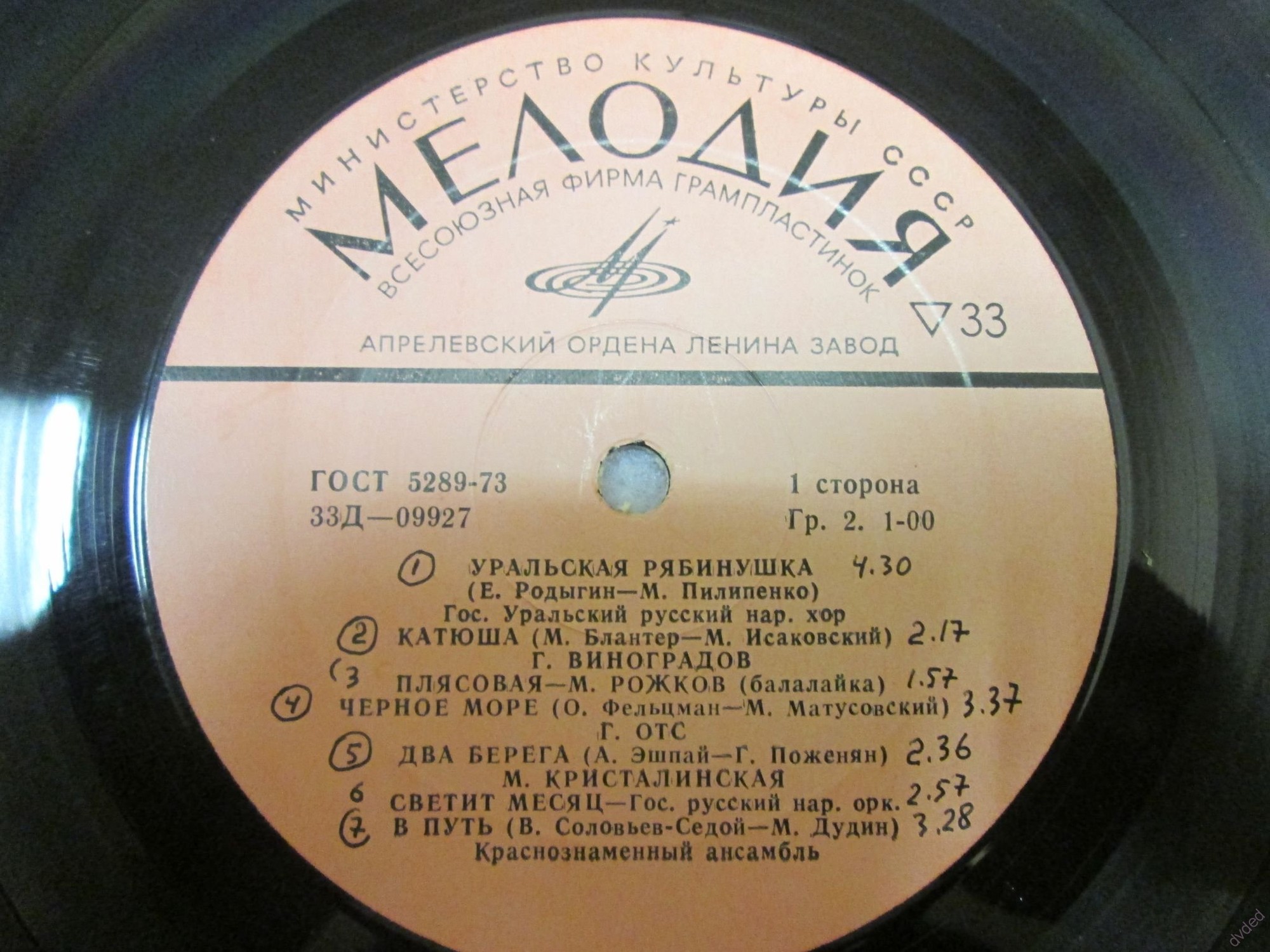 Песни советских композиторов и русская народная музыка