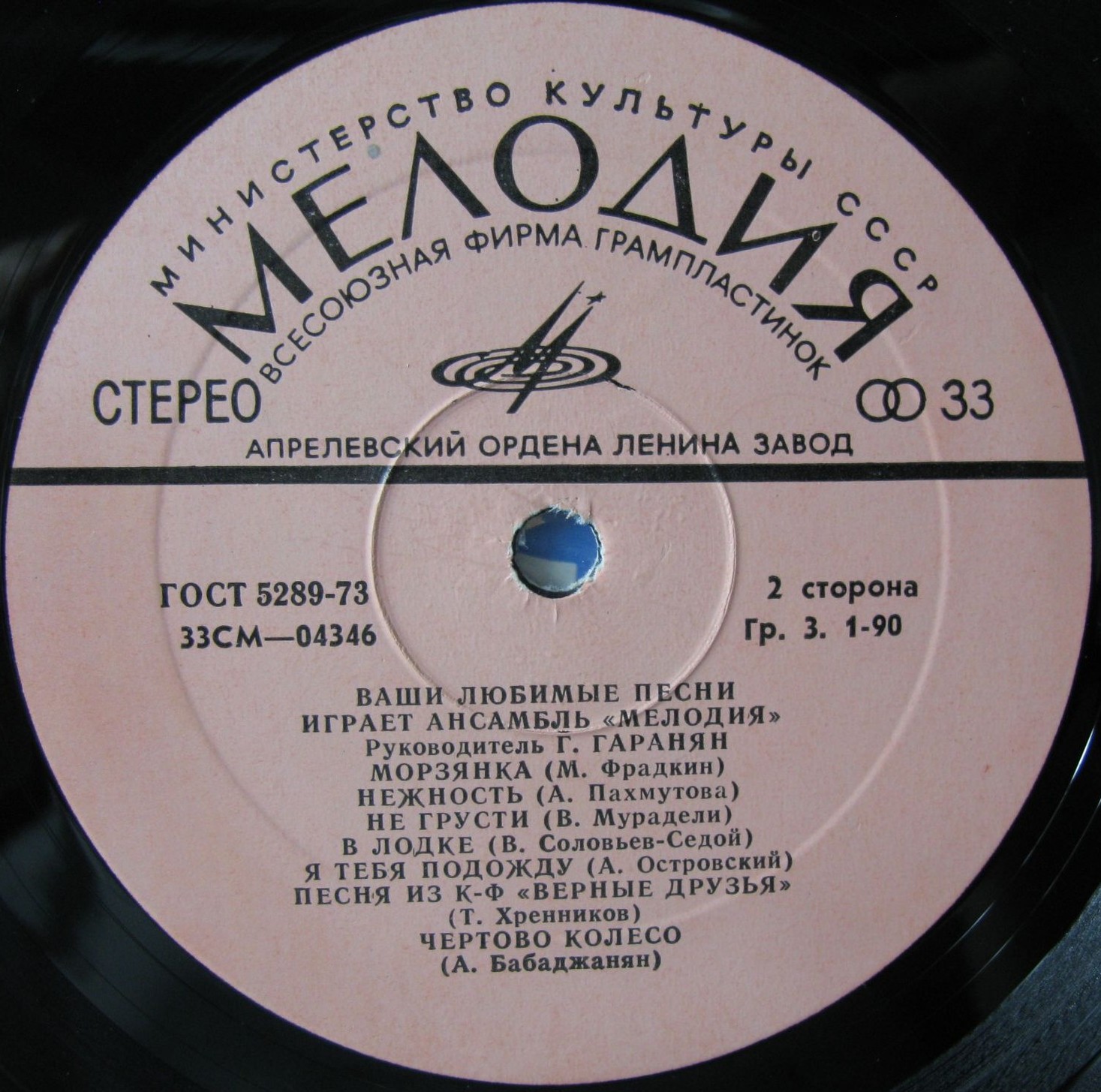 Ансамбль «МЕЛОДИЯ». Ваши любимые песни