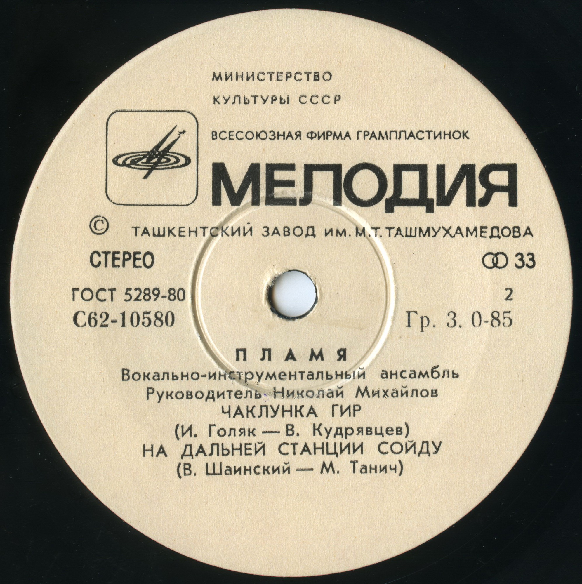 ВИА "Пламя"