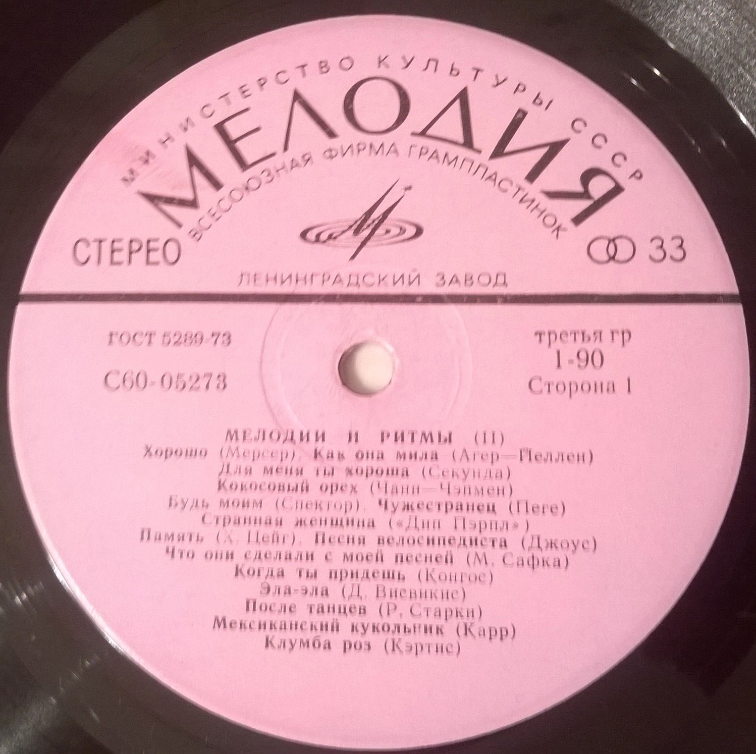 МЕЛОДИИ И РИТМЫ (II)