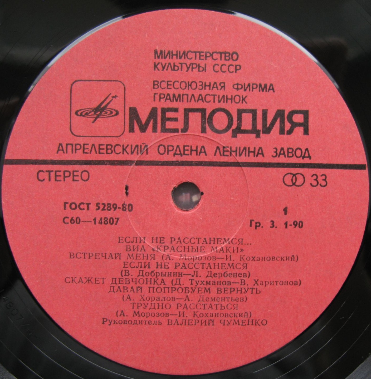 ВИА "Красные маки". Если не расстанемся...