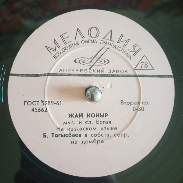 Б. Тогысбаев