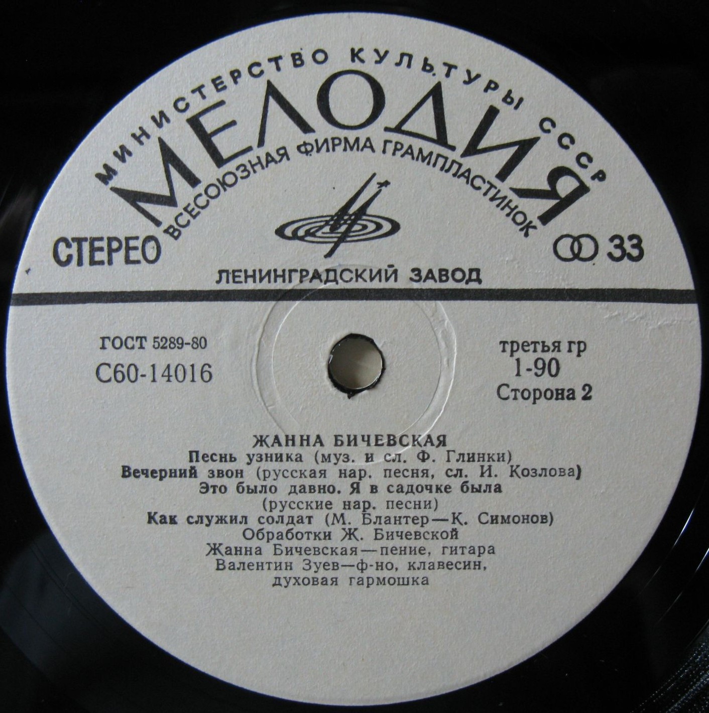 Жанна Бичевская