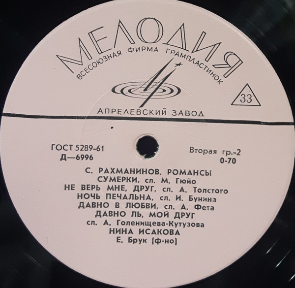 Нина ИСАКОВА (меццо-сопрано)