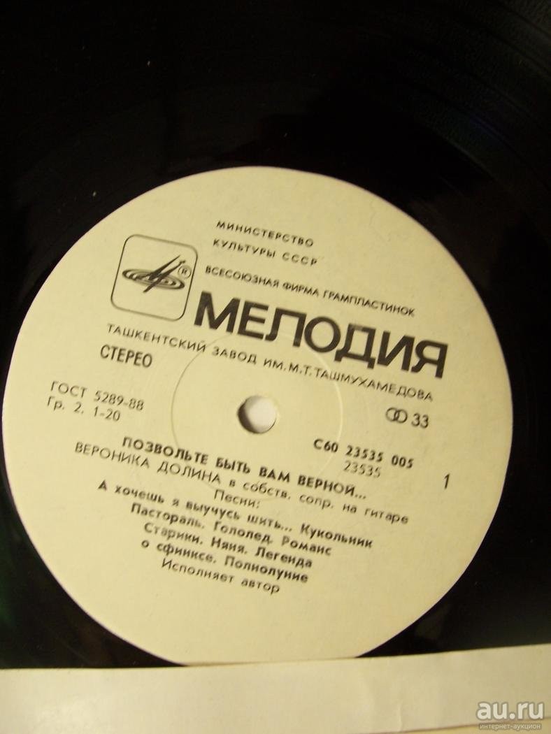 Вероника Долина — Позвольте быть вам верной...