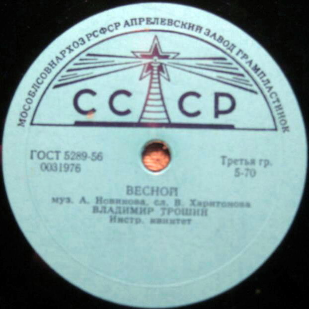 Владимир Трошин — Весной / Отчего, почему