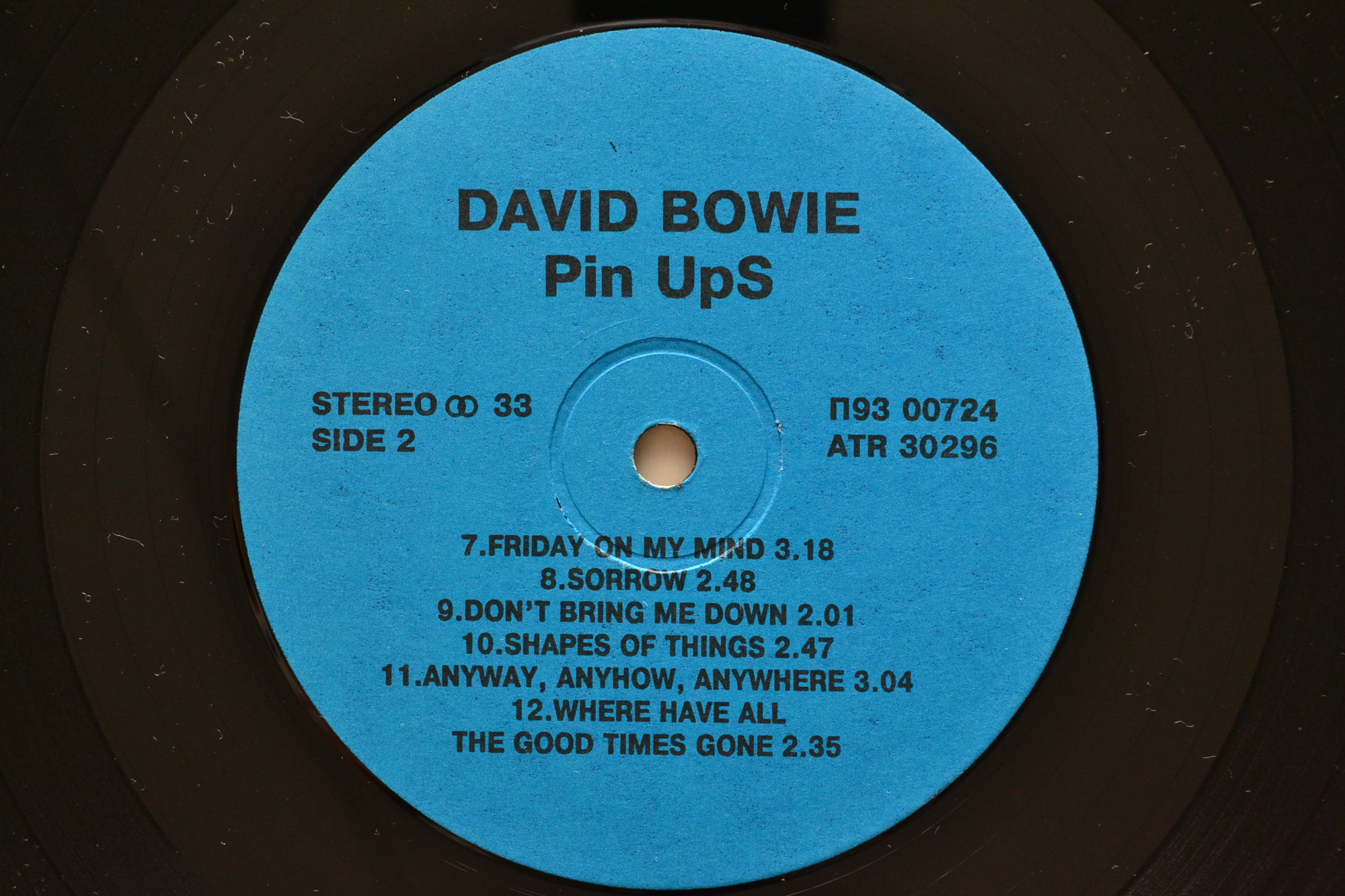 David BOWIE «Pin UpS»/ «Фотографии красоток на стене»
