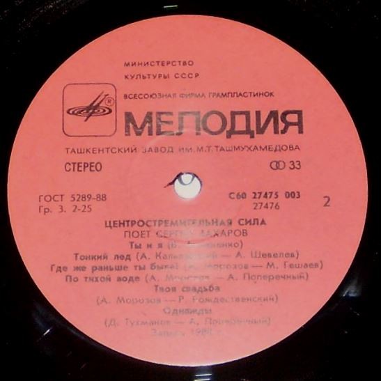 Сергей ЗАХАРОВ. «Центростремительная сила»