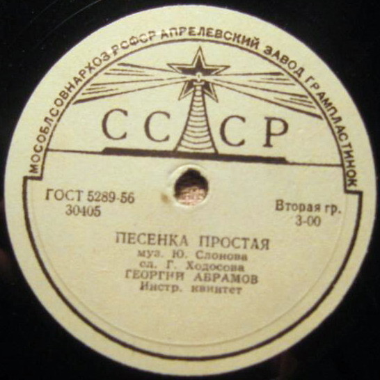 Шумит волна, звенит струна // Песенка простая