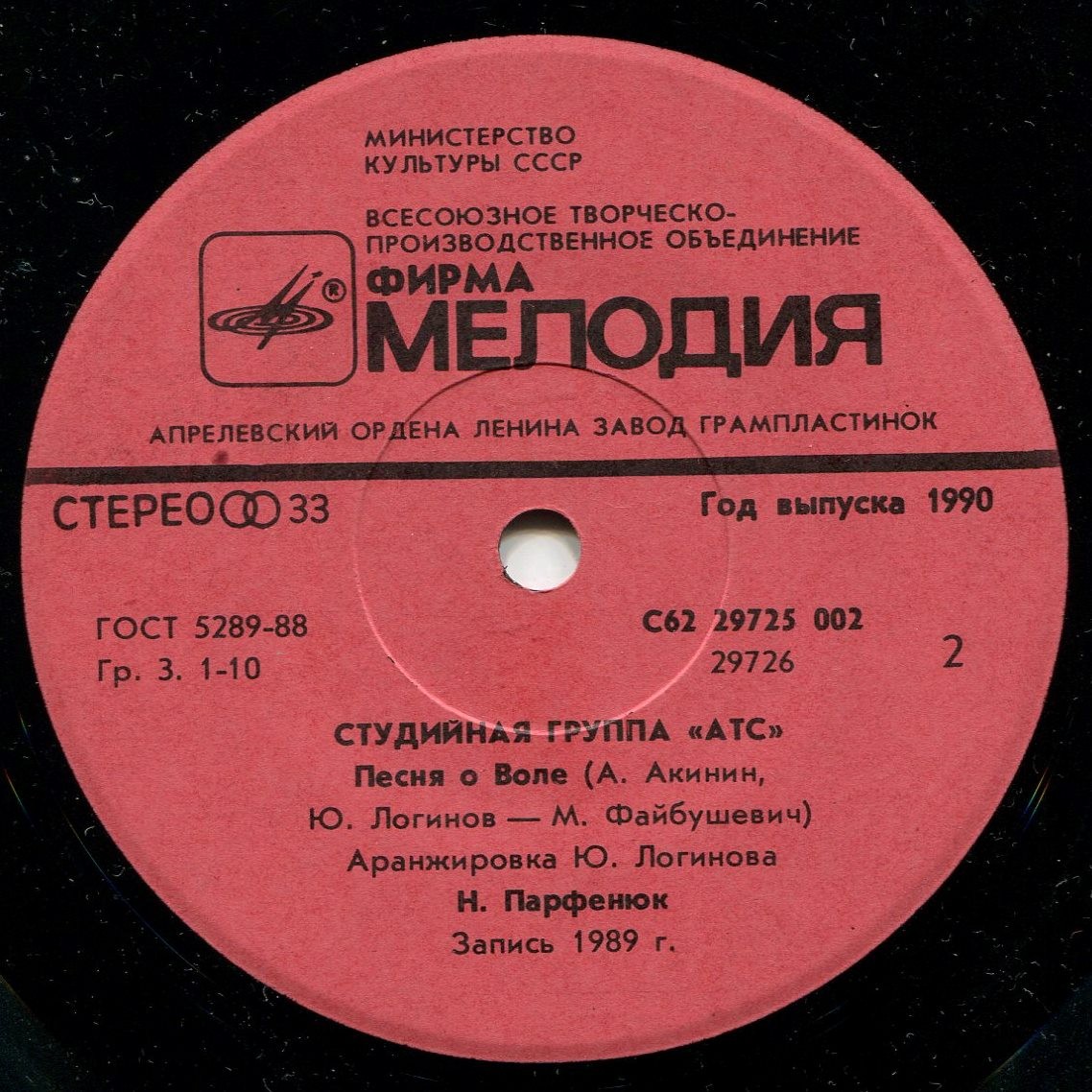 Студийная группа «АТС»