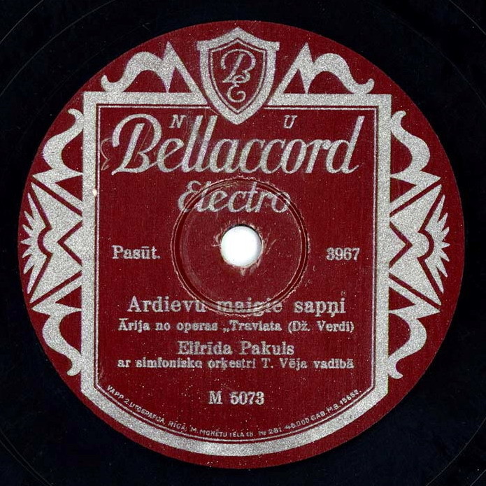 Elfrīda Pakuls — Lakstīgala / Ardievu maigie sapņi