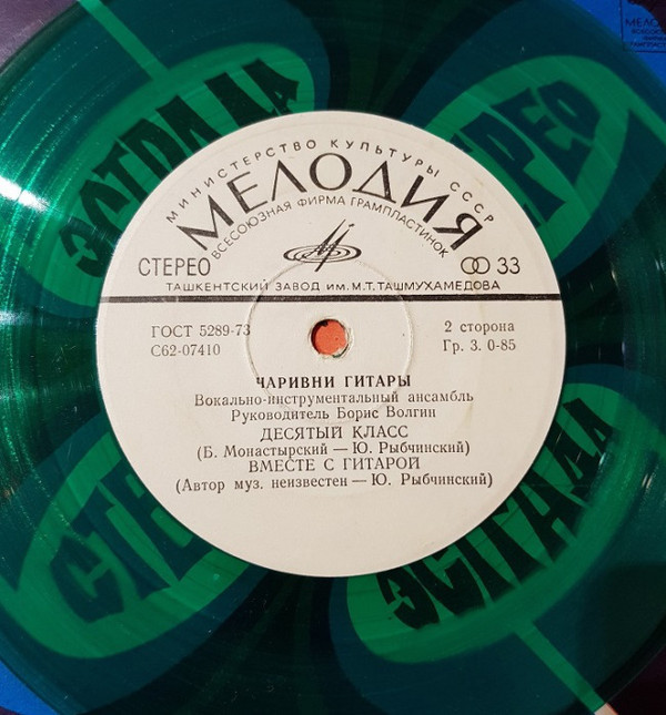 ВИА «ЧАРИВНИ ГИТАРЫ», руководитель Борис Волгин