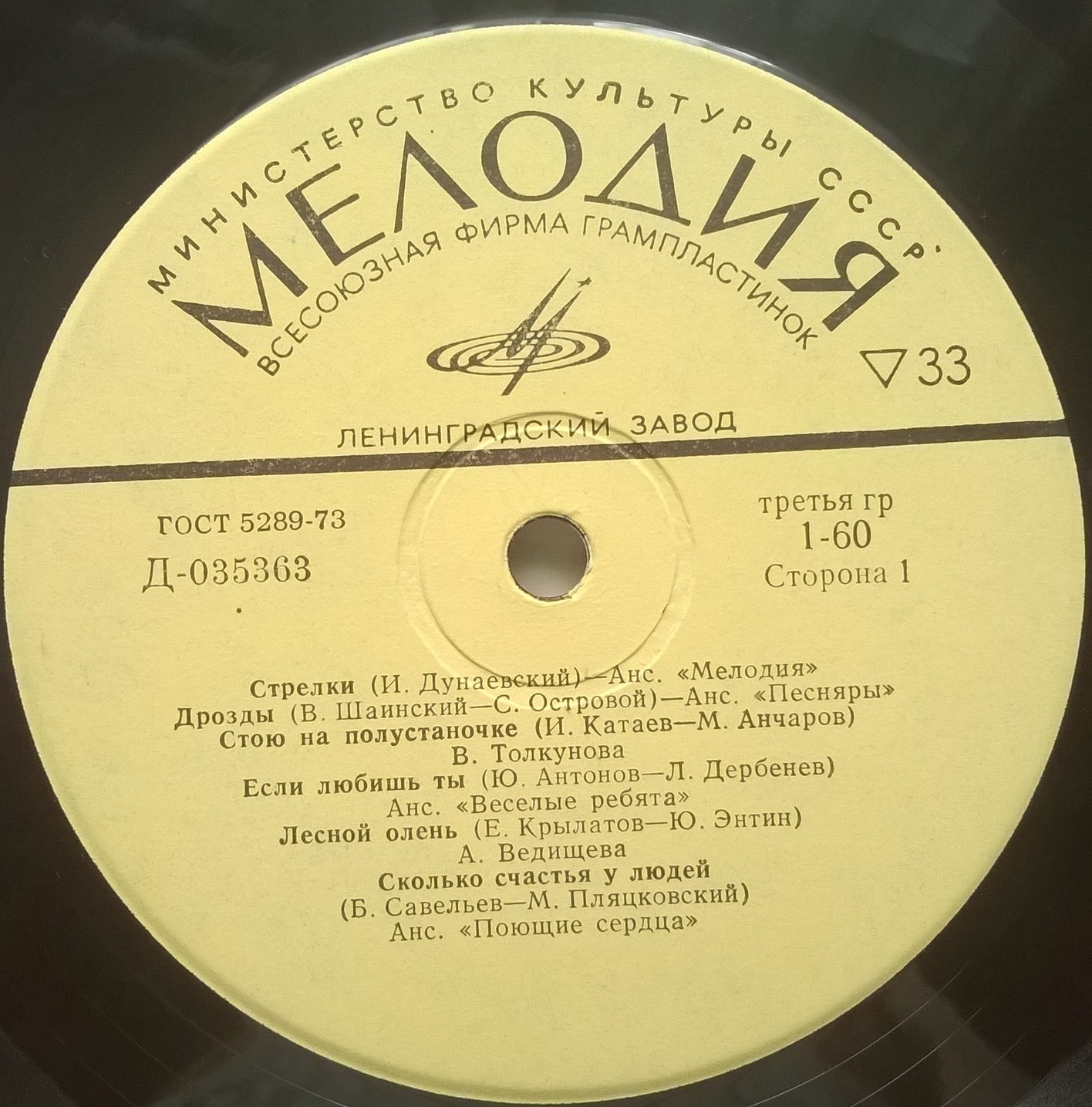 Разговор со счастьем. Эстрадные песни